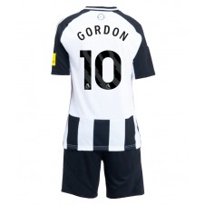 Newcastle United Anthony Gordon #10 Hjemmedraktsett Barn 2024-25 Kortermet (+ korte bukser)